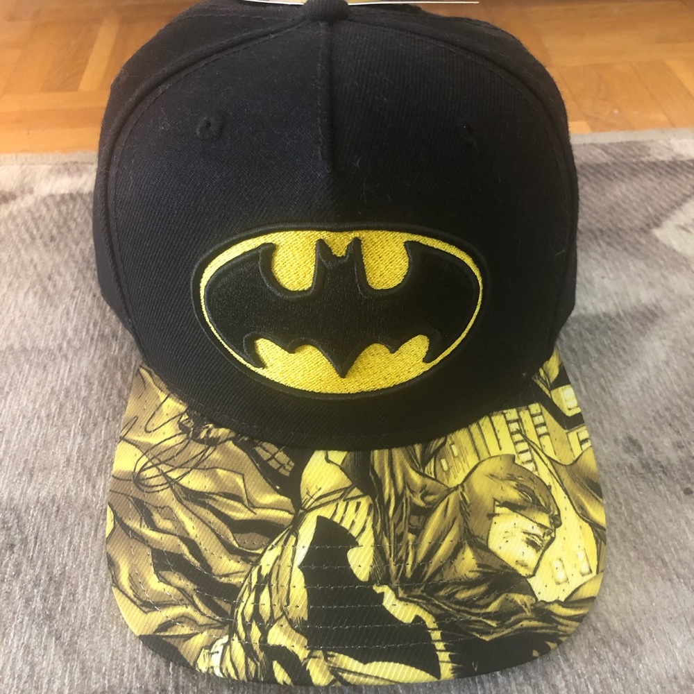 Kids Batman hat adjustable size
